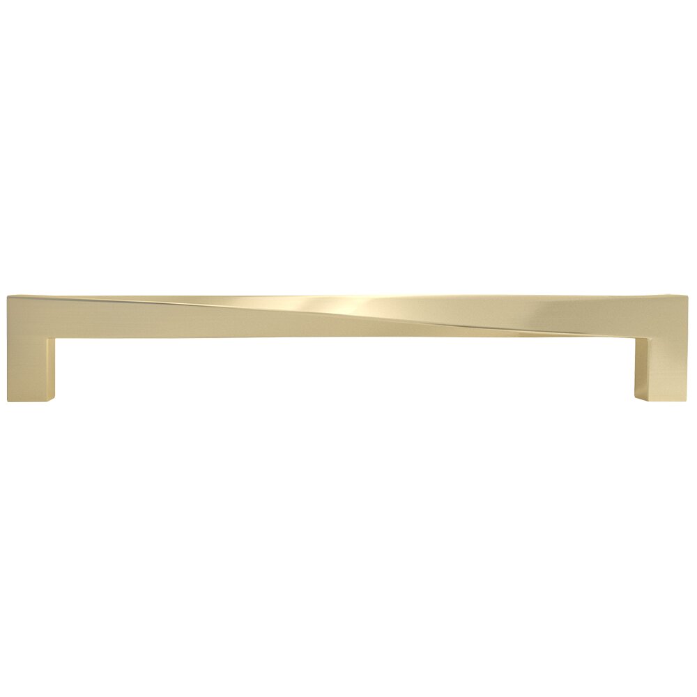 8" (203mm) Centers Cabinet Pull in Satin Brass