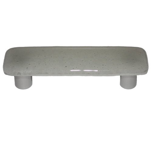 3" Centers Handle in Gray Tint with Aluminum base