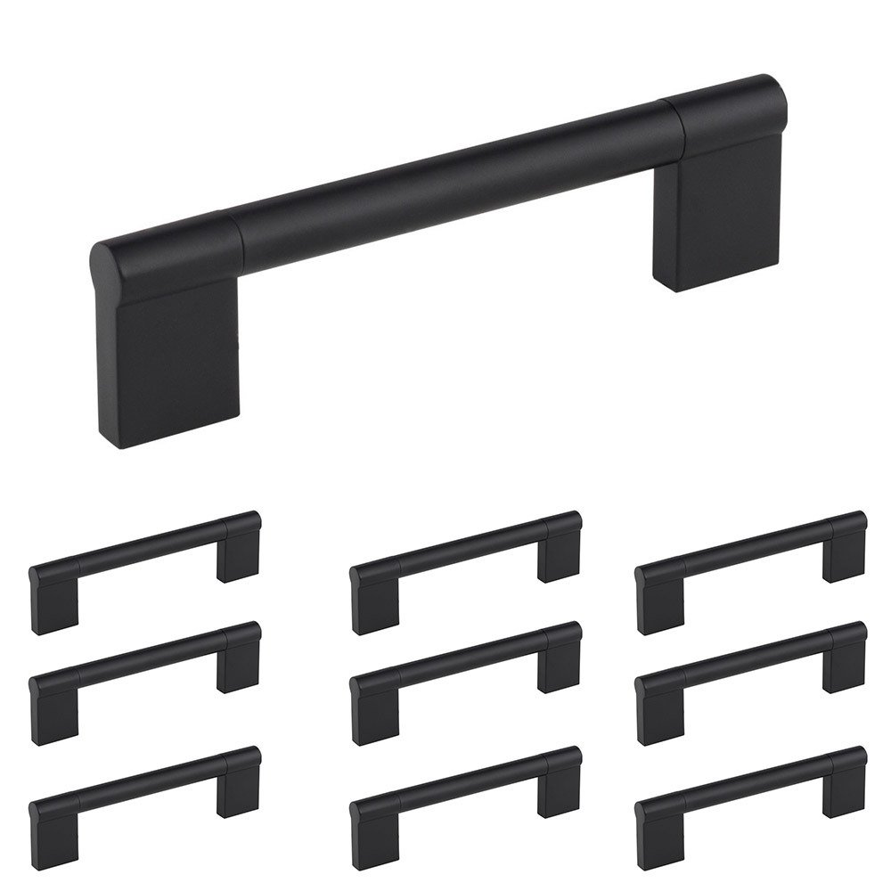 10 Pack of 5" Centers Handle in Matte Black
