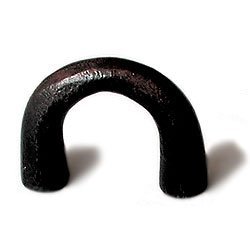 Round Series Iron Finger Pull in Black