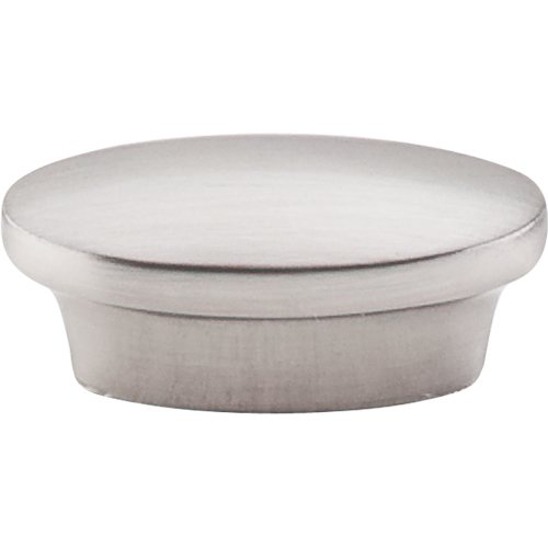 Oval 5/8" Centers Pull in Brushed Satin Nickel