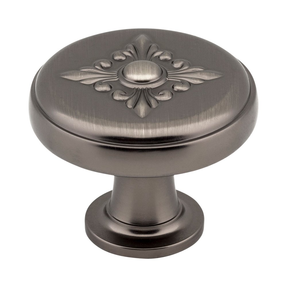1 3/8" Lafayette Knob in Brushed Pewter