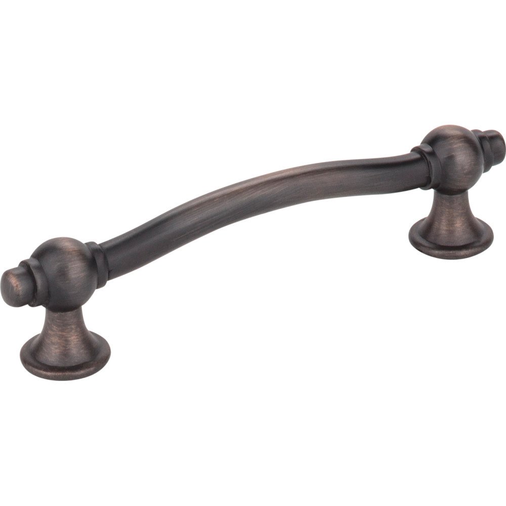 3 3/4" Centers Modern Pull in Brushed Oil Rubbed Bronze