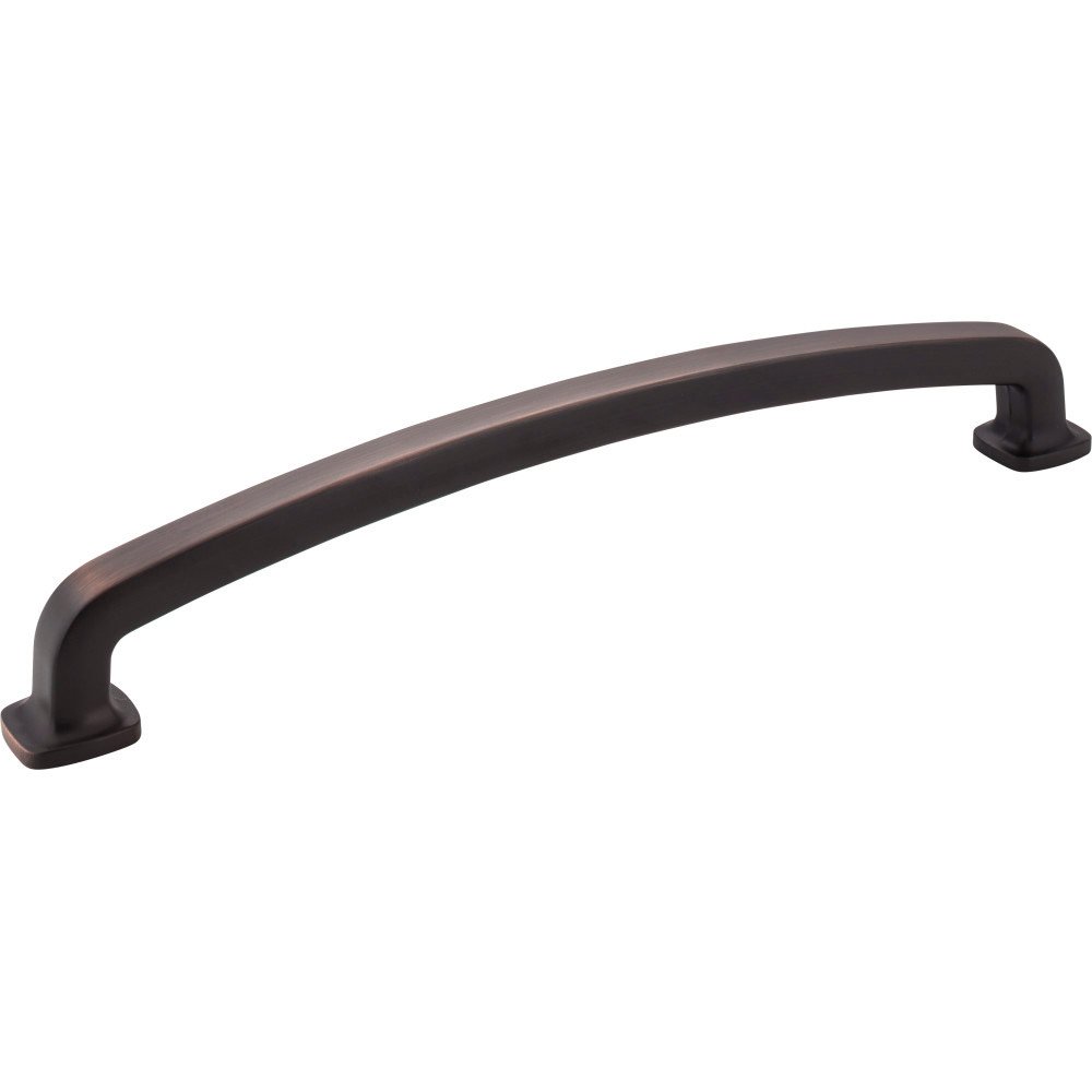 12" Centers Forged Look Flat Bottom Appliance Pull in Brushed Oil Rubbed Bronze
