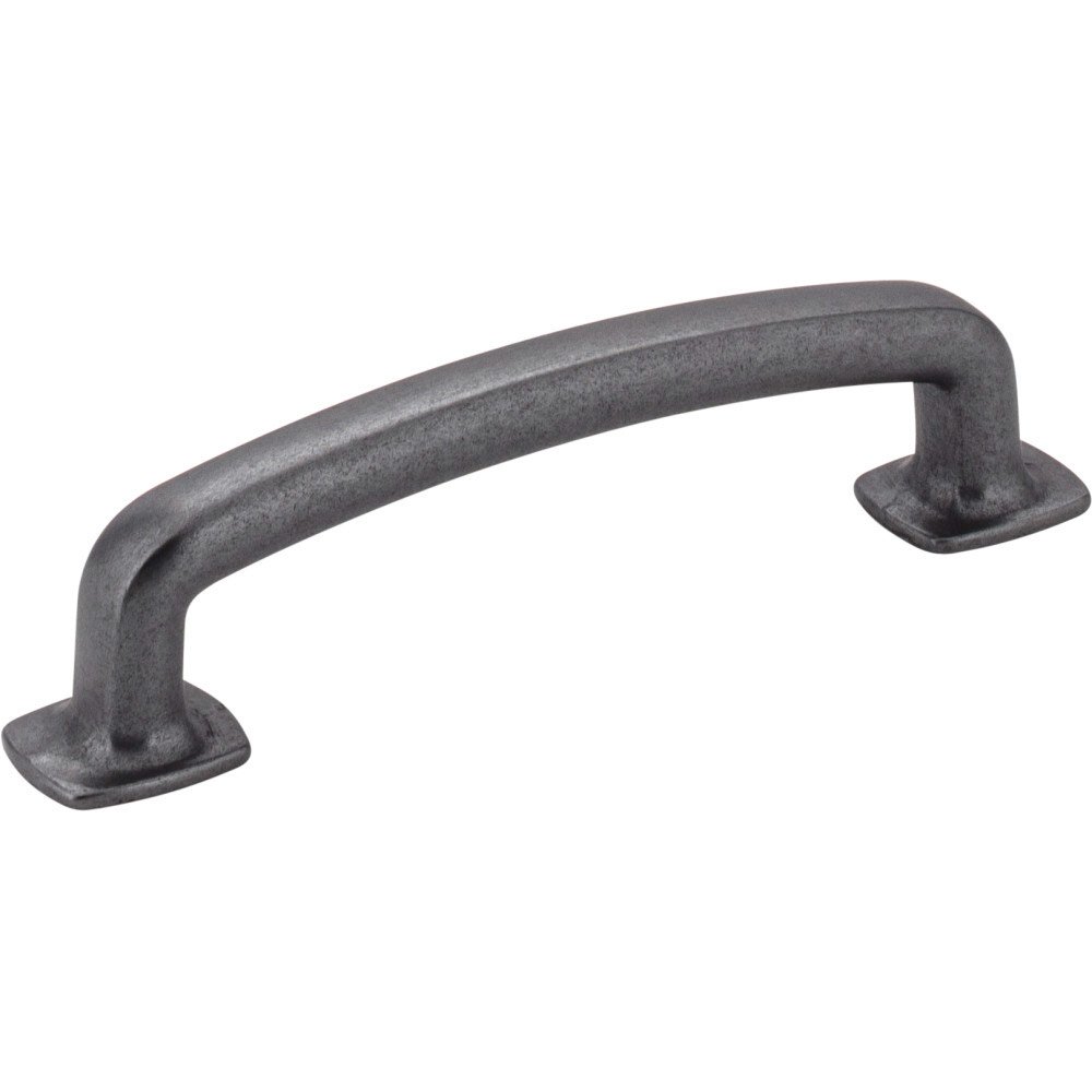 3 3/4" Centers Forged Look Flat Bottom Pull in Gun Metal