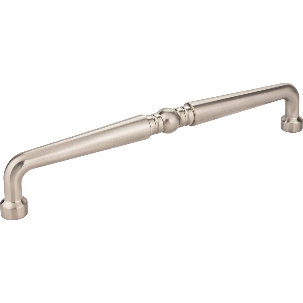12" Centers Turned Appliance Pull in Satin Nickel