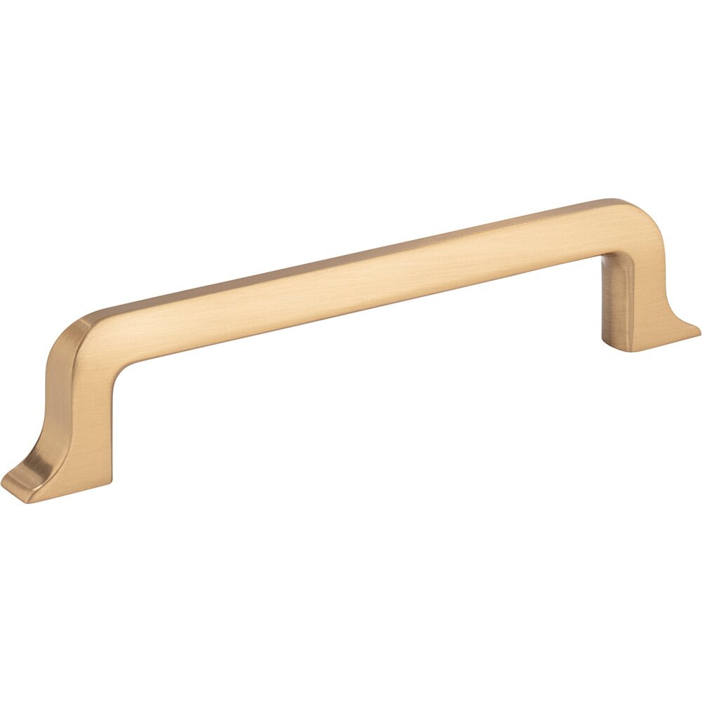 128mm Centers Callie Cabinet Pull in Satin Bronze