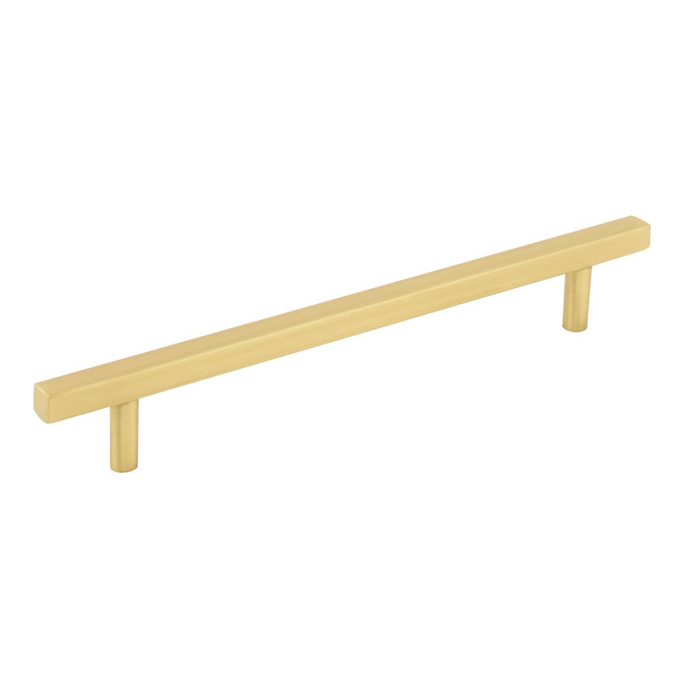 6 1/4" Centers Cabinet Pull in Brushed Gold