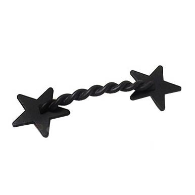 Twisted Star Pull in Matte Black