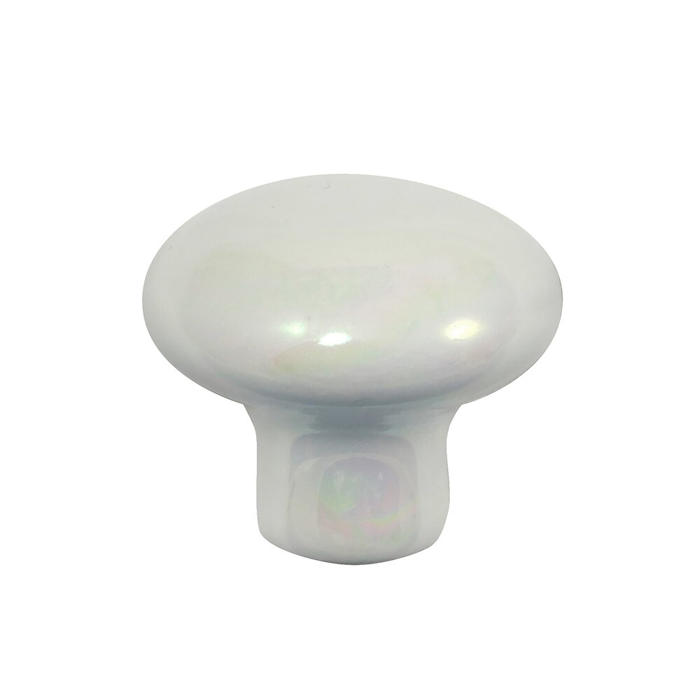 1 3/8" Porcelain Knob in Opal