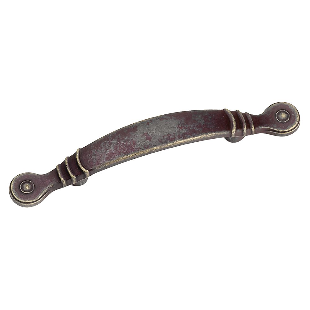 3" Centers Three Line Pull in Weathered Antique Bronze