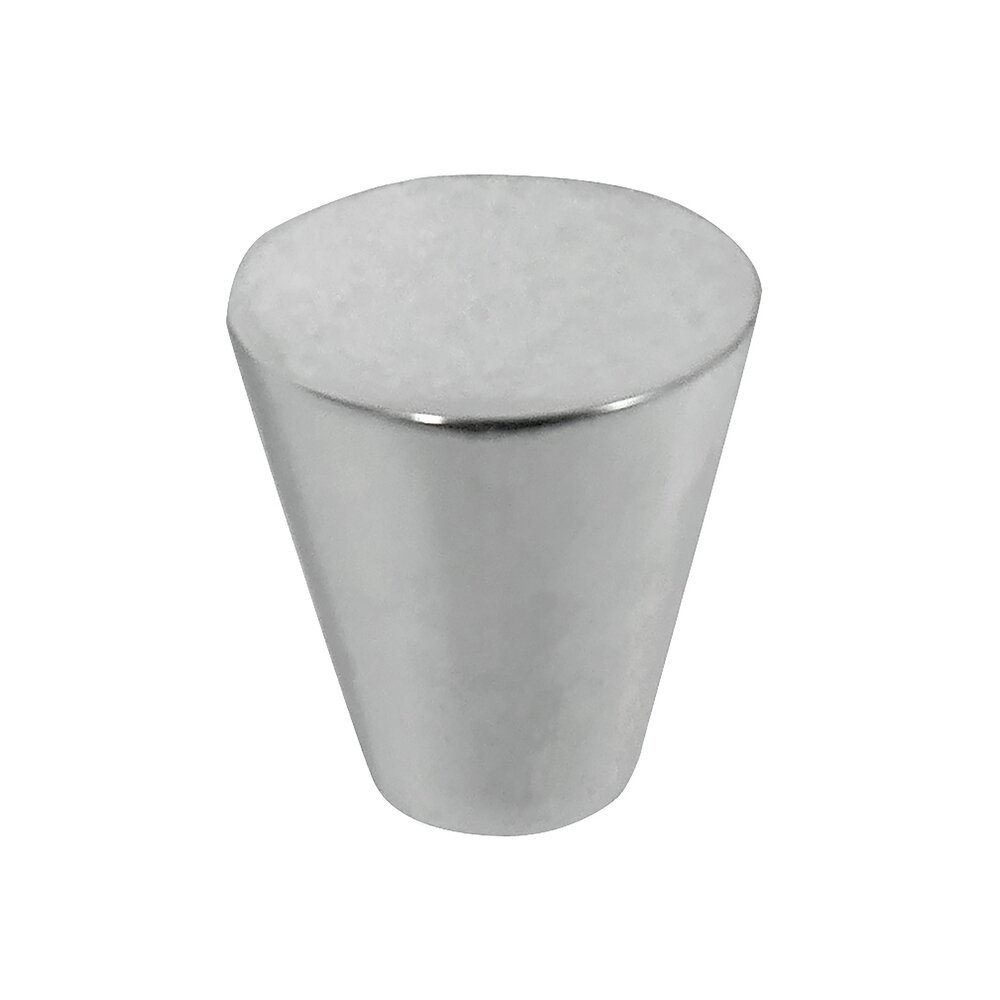 3/4" Small Cone Knob in Polished Chrome
