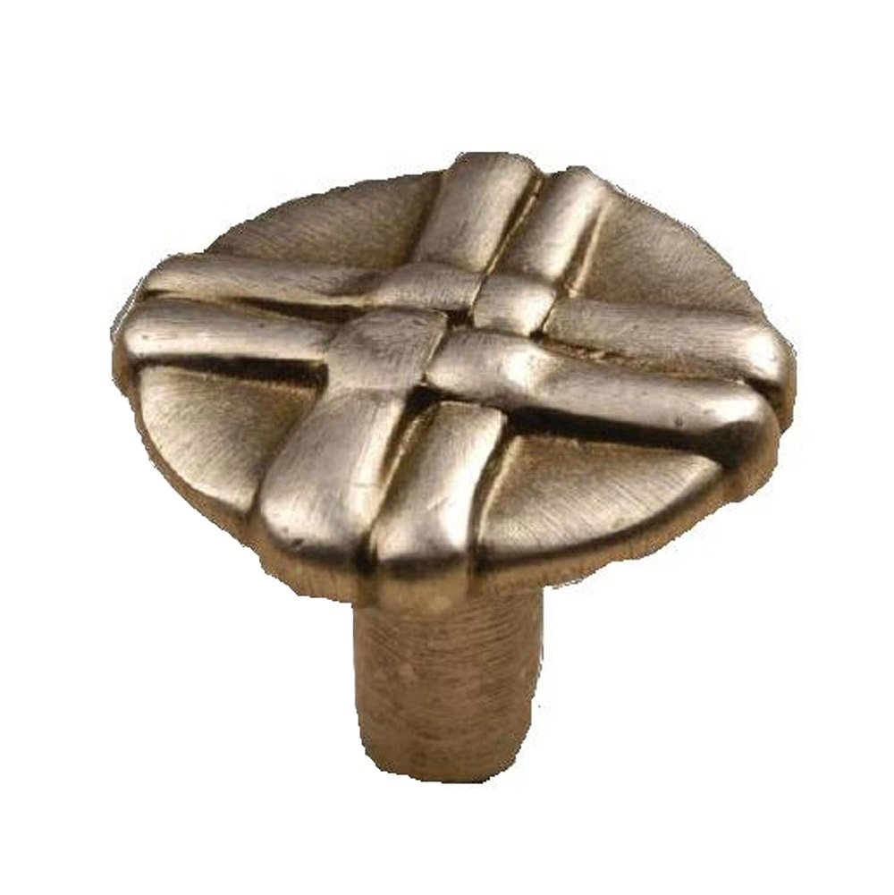 1 3/8" Knob in Antique Pewter with Stone Wash