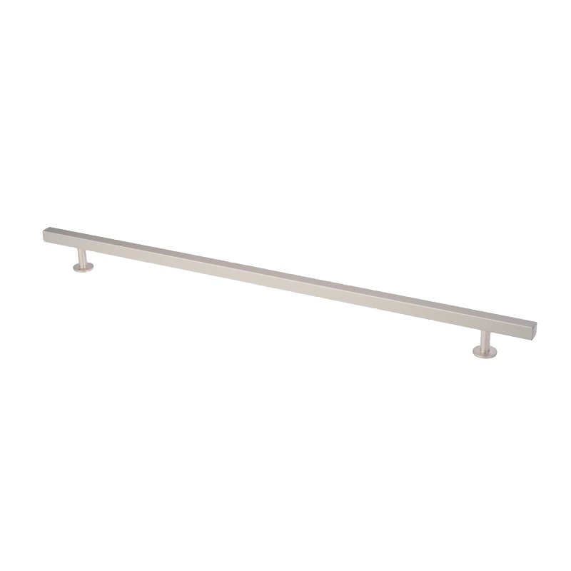 12" (305mm) and 15" (381mm) Solid Brass Bar Pull 18.0" O/A in Brushed Nickel