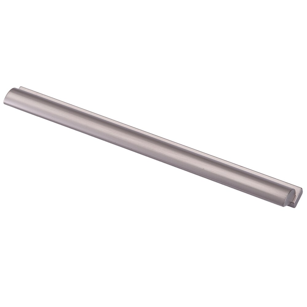 3 3/4" (95mm) Centers Solid Brass Pull in Brushed Nickel