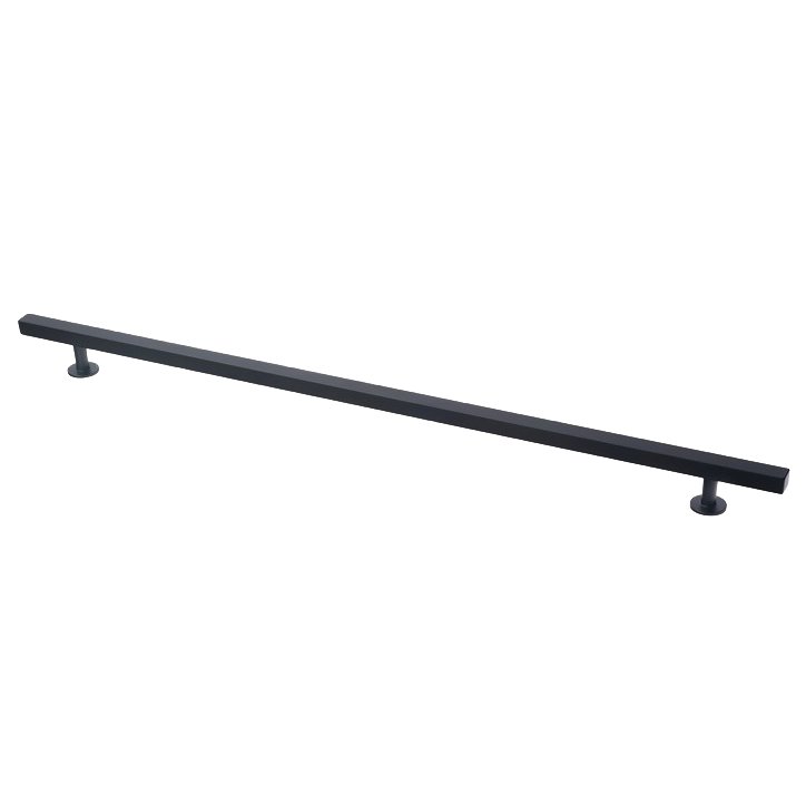 12" (305mm) and 15" (381mm) Solid Brass Bar Pull 18.0" O/A in Matte Black