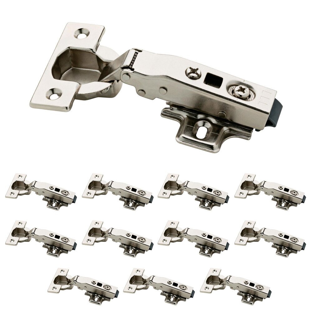 35mm 110 Degree Full Overlay Soft-Close Hinge (6 Pair) in Nickel Plated