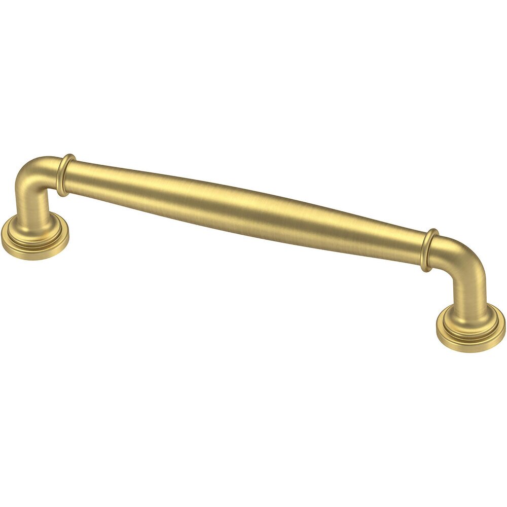 5 1/16" (128mm) Centers Classic Elegance Pull in Modern Gold