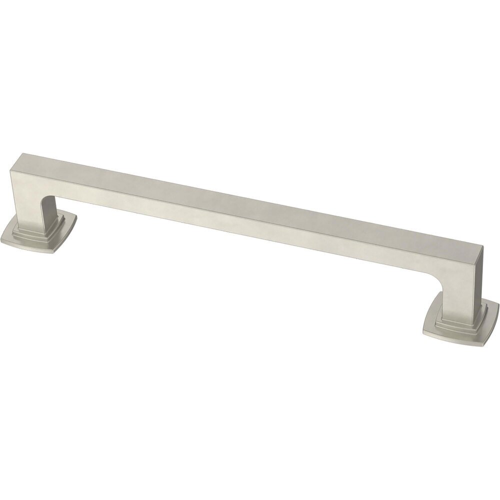 6 5/16" (160mm) Centers Parow Pull in Brushed Nickel