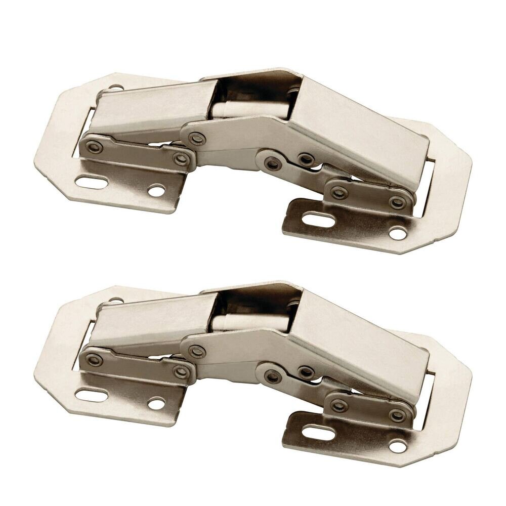 Non-Mortise Concealed Spring Hinge, 2 per pkg in Zinc Plated