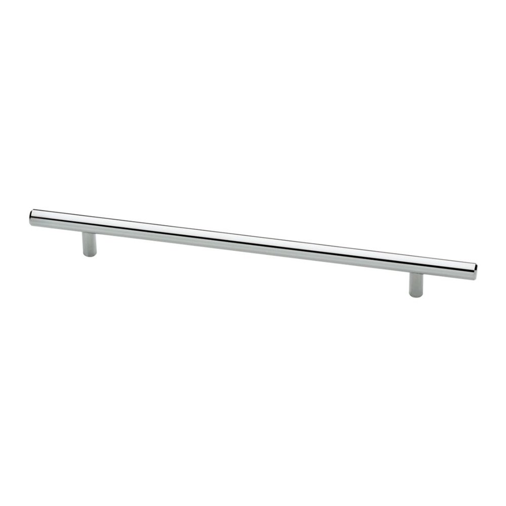 8 13/16" Centers Steel Bar Pull in Polished Chrome