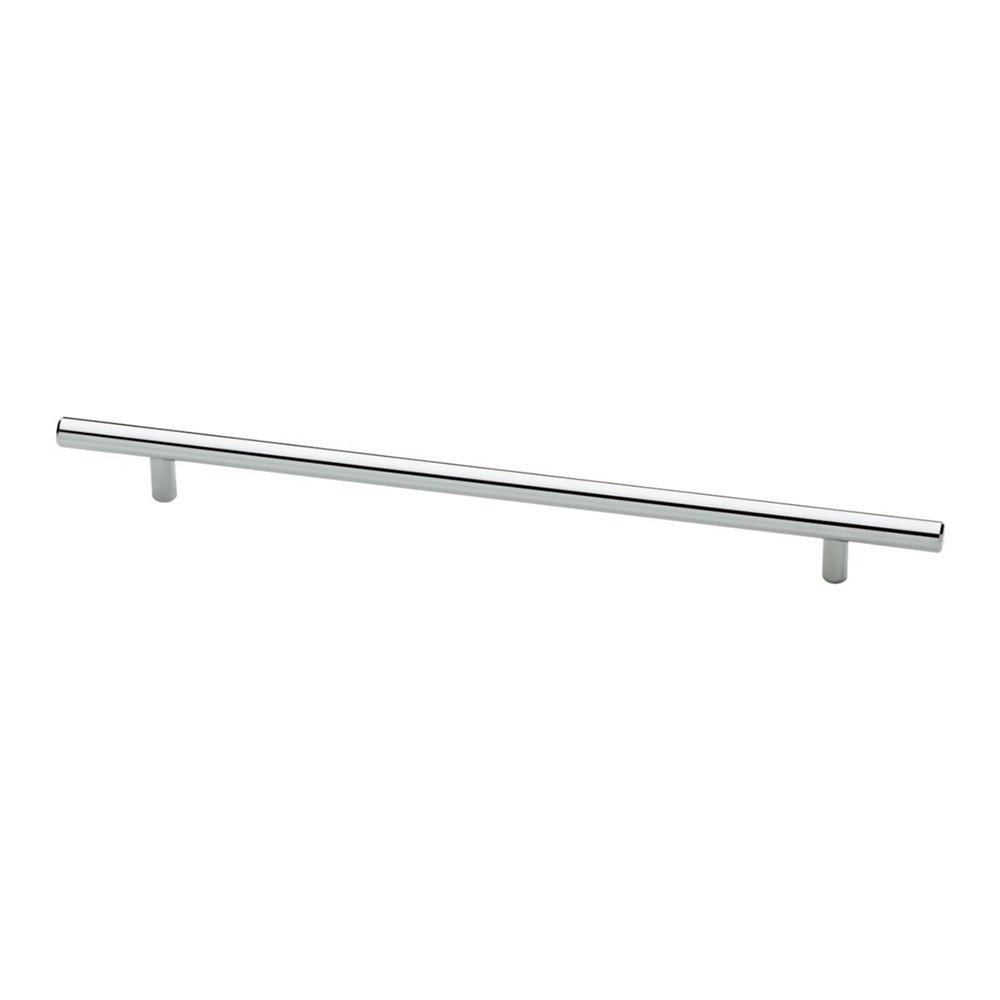 10 1/16" Centers Steel Bar Pull in Polished Chrome
