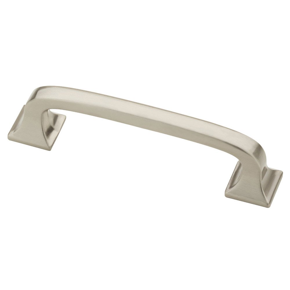 3" Centers Lombard Pull in Satin Nickel