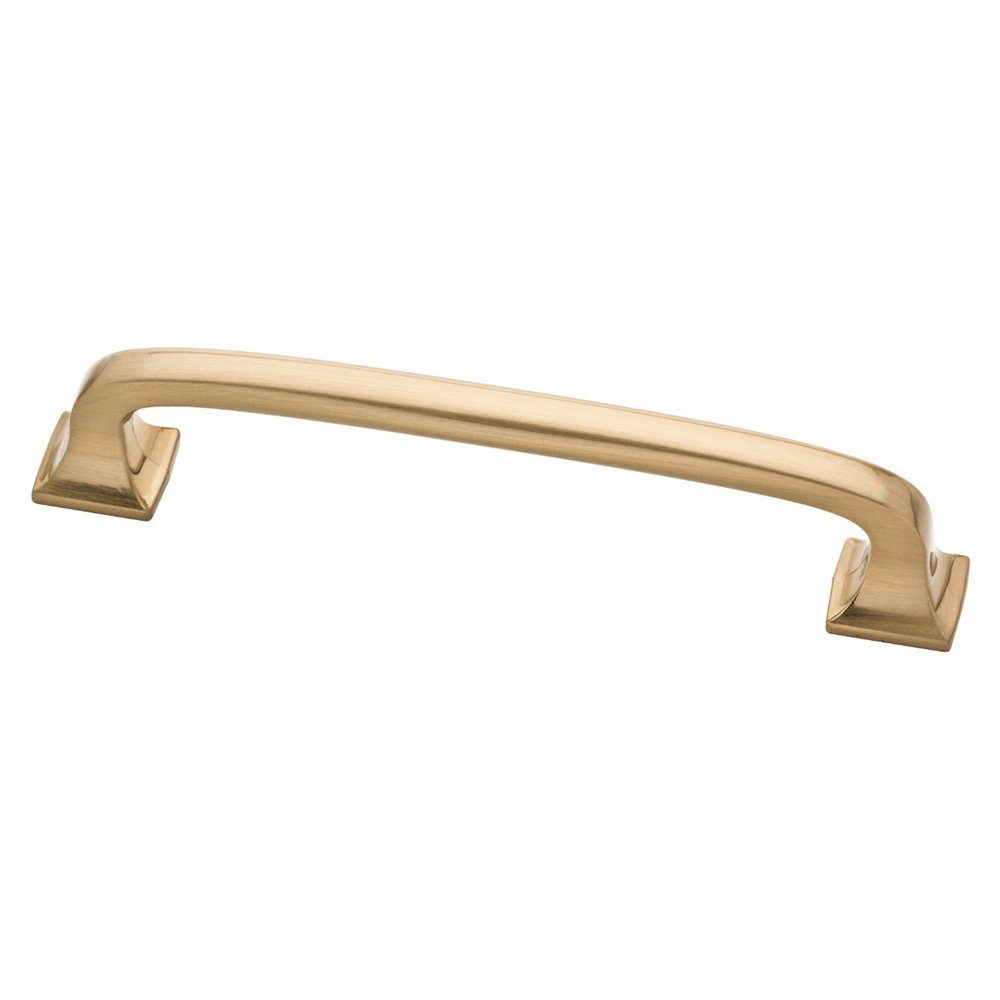 4" Centers Lombard Pull in Champagne Bronze
