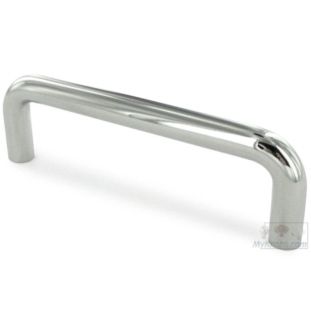 3 7/8" Centers Wire Pull in Polished Stainless Steel