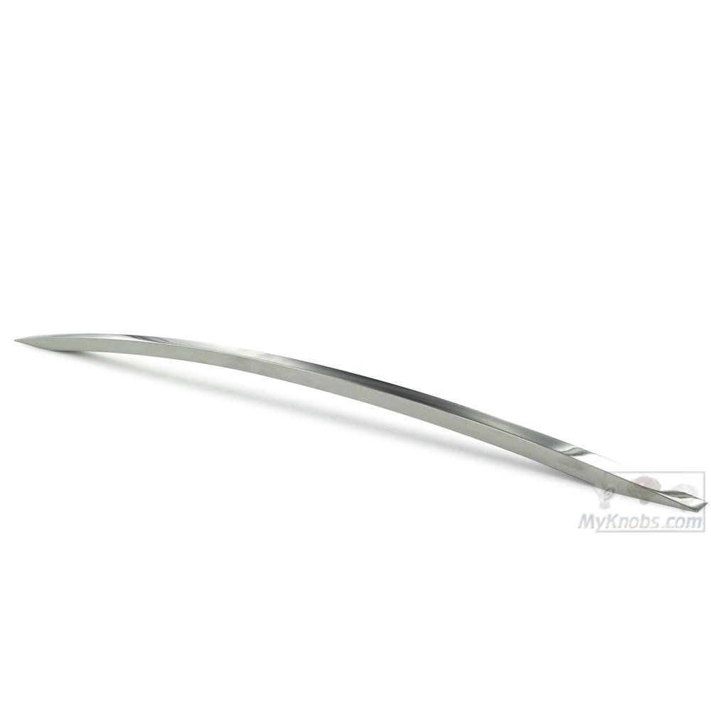 8 3/4" Centers Arch Pull in Polished Stainless Steel