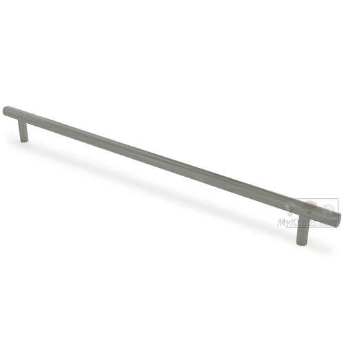 11 3/4" Centers European Bar Pull in Satin Stainless Steel