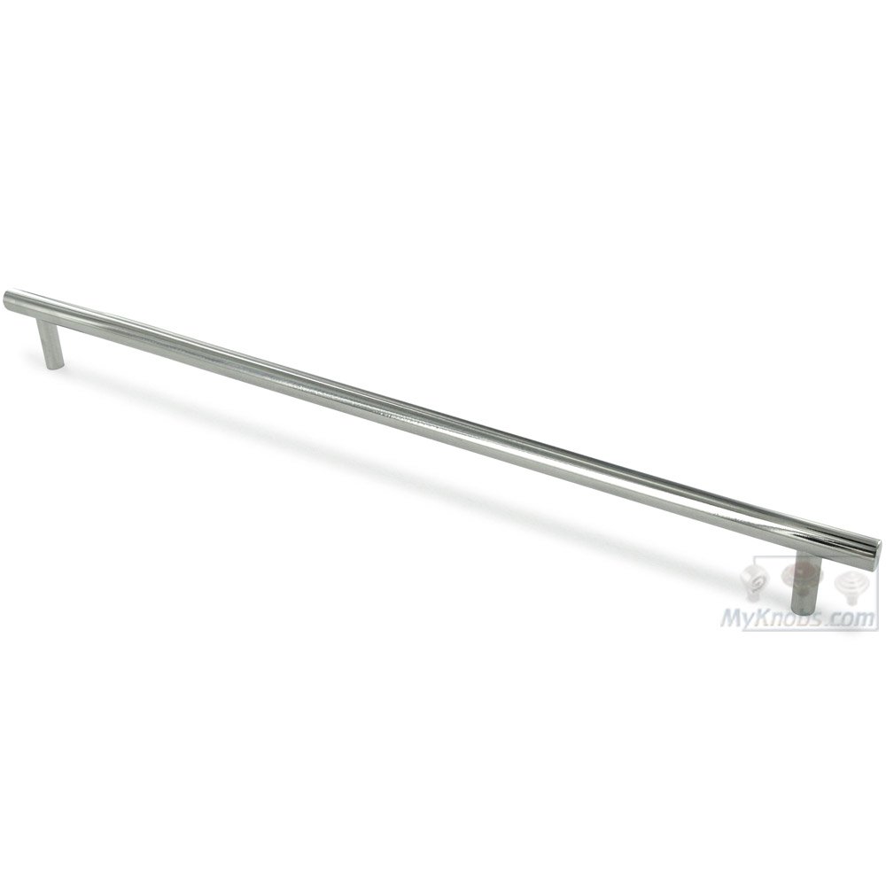 7 7/8" Centers European Bar Pull in Polished Stainless Steel
