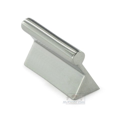 2" Centers Rounded Edge Pull in Polished Stainless Steel