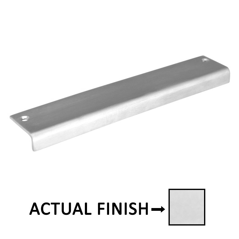 19.69" Long Top Mount Edge Pull in Polished Stainless Steel