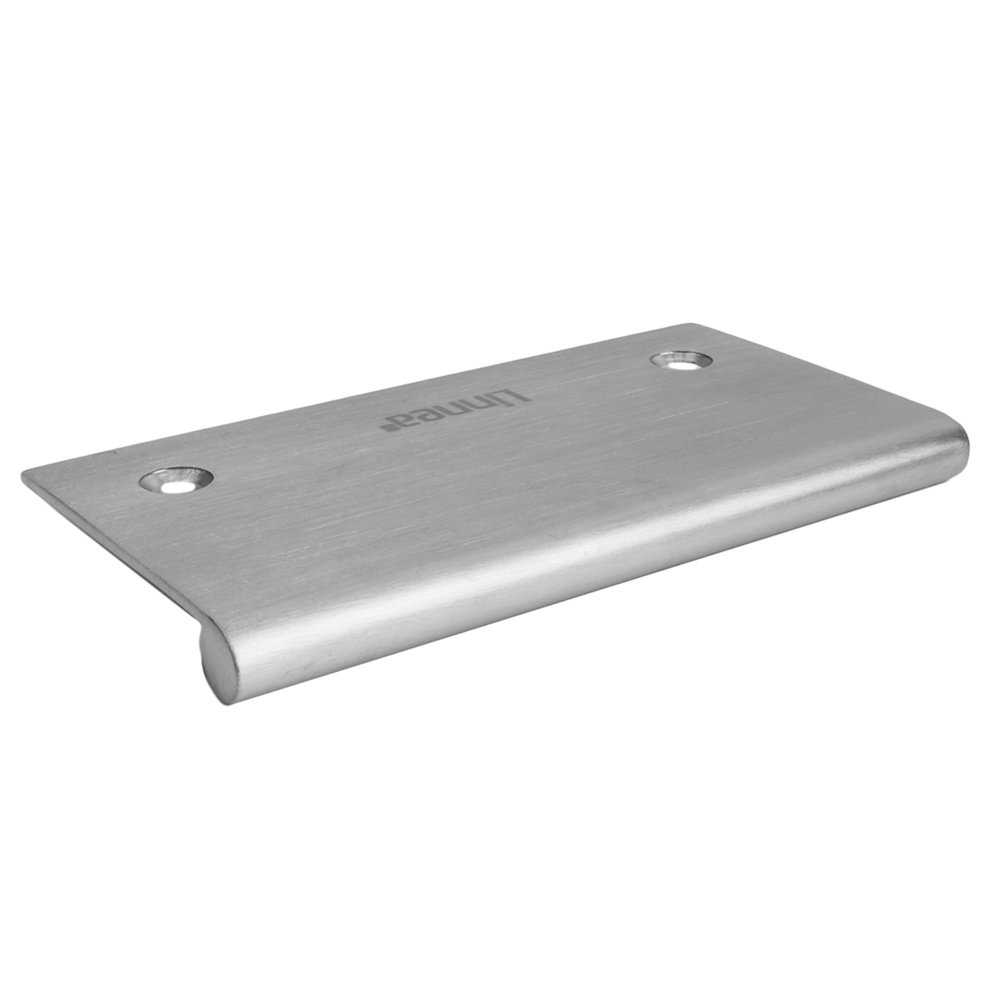 2.95" Long Top Mount Edge Pull in Satin Stainless Steel