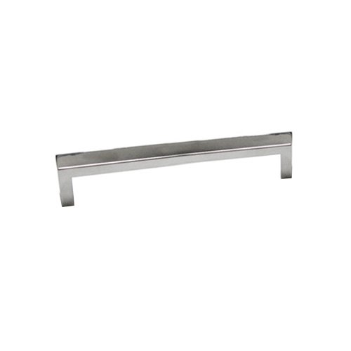 17 3/4" Centers Through Bolt Squared Oversized/Shower Door Pull in Polished Stainless Steel