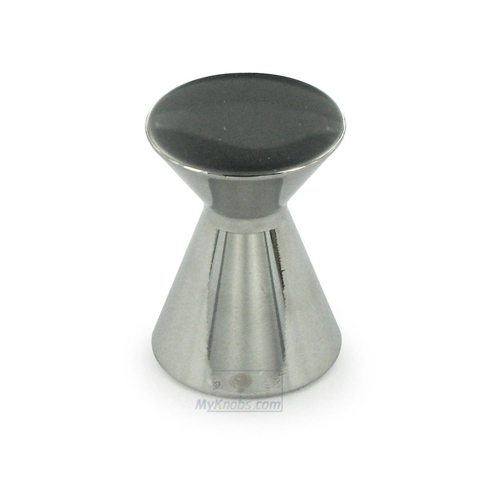 3/4" Diameter Apex Knob in Polished Stainless Steel