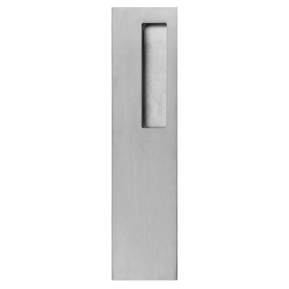 11 13/16" Long Left Recessed Pull in Satin Stainless Steel