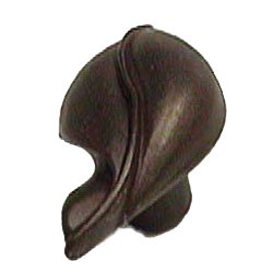 Vermont Knob Facing Left in Black with Steel Wash