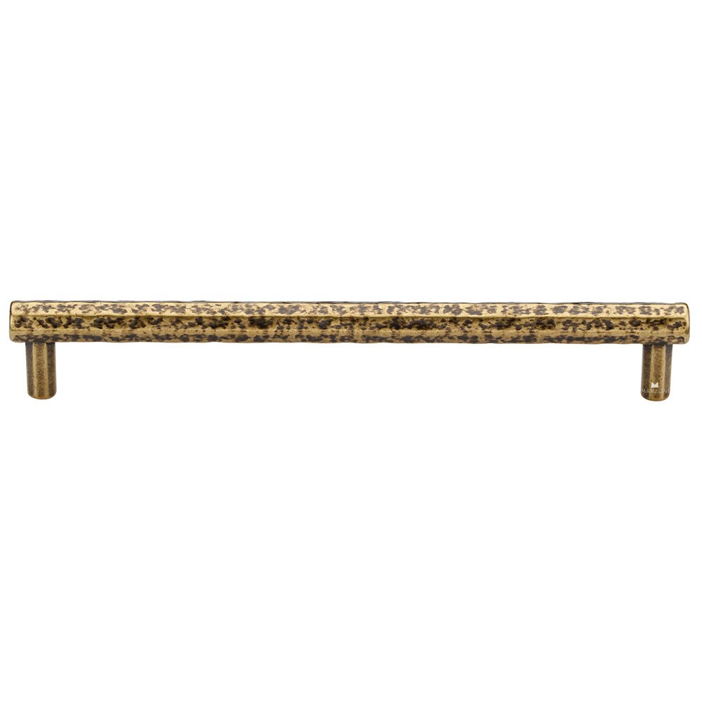 7 9/16" Centers Hammered Cabinet Pull in Antique Florence
