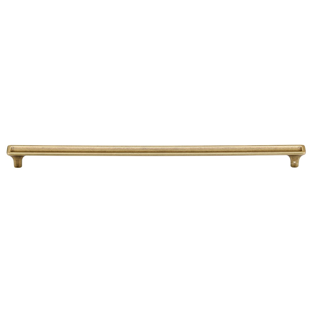 12 5/8" Centers BandedCabinet Pull in Antique Florence