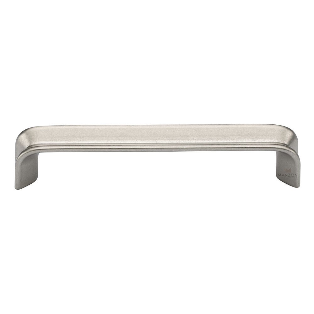 5 1/16" Centers Fold Cabinet Pull in Vintage Nickel