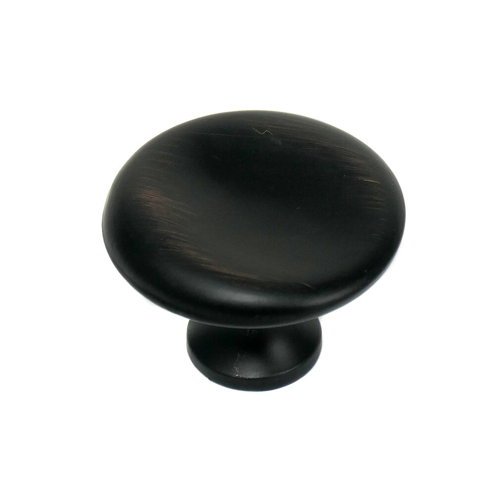 1 1/2" Thumbprint Knob in Oil Rubbed Bronze