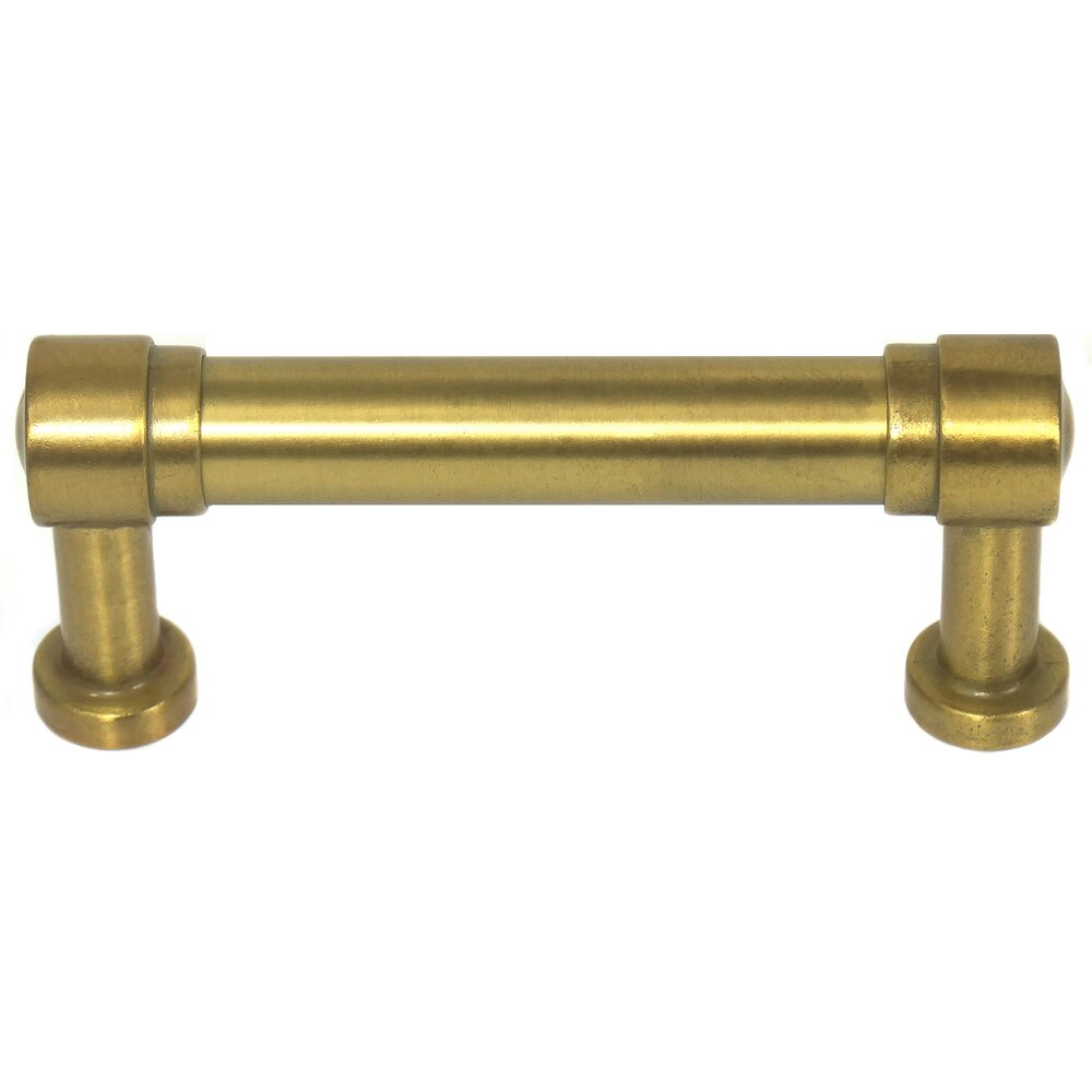 3" Centers Pull in Champagne Brass