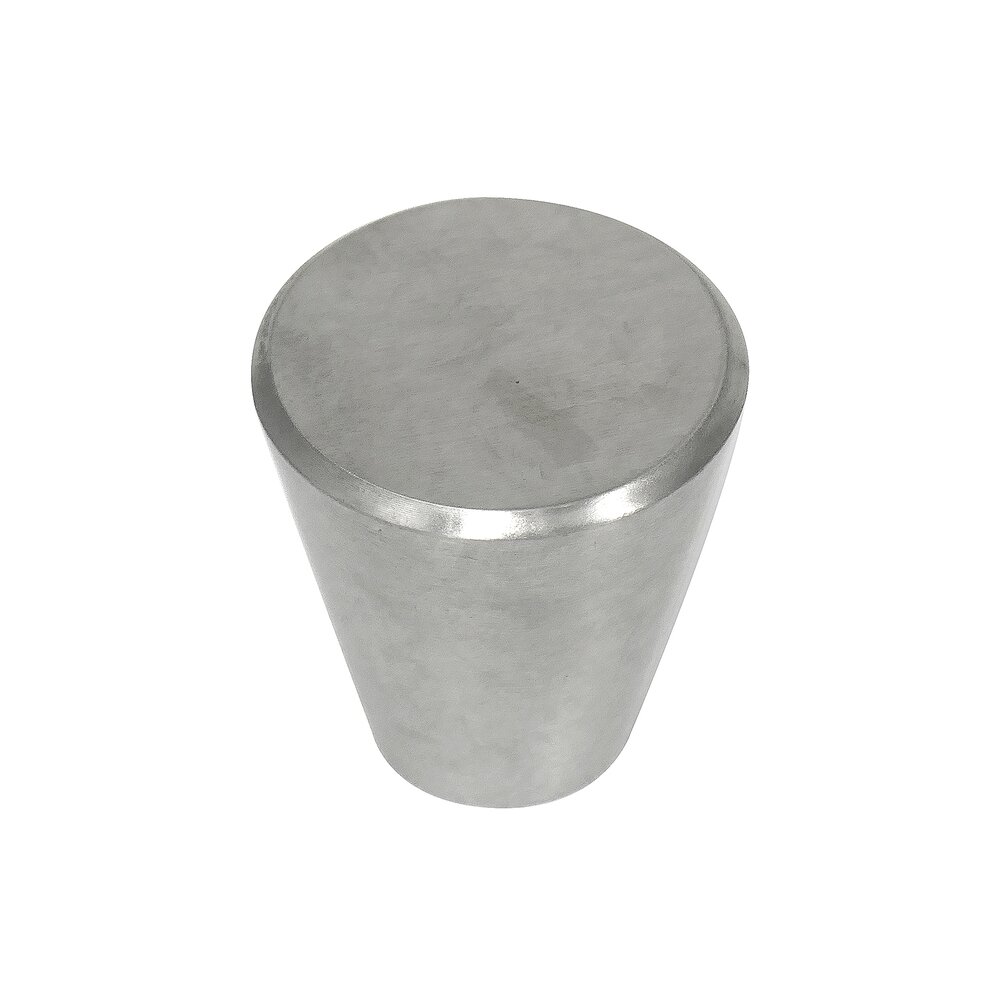 1 1/4" Stainless Steel Cone Knob