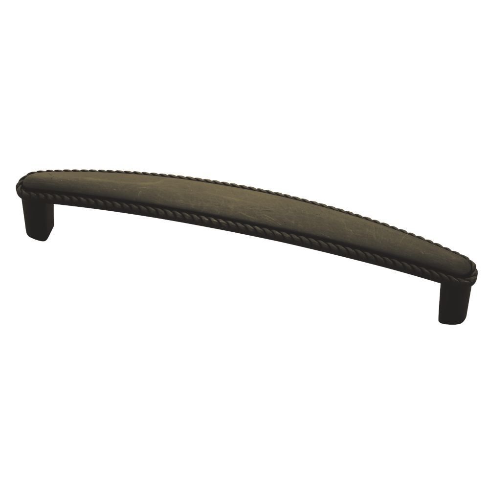Small Braid Pull 96mm in Distressed Oil Rubbed Bronze