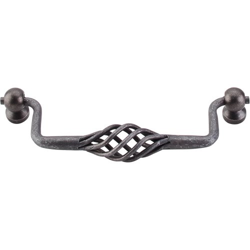 5 1/16" Twisted Wire Drop Handle in Pewter