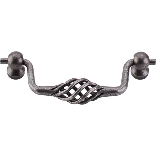 3 3/4" Twisted Wire Drop Handle in Pewter