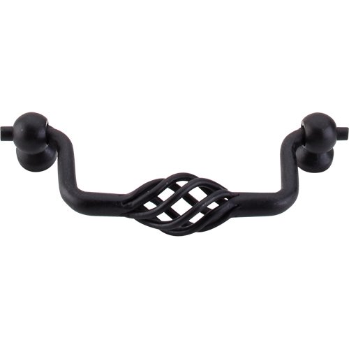 3 3/4" Twisted Wire Drop Handle in Patine Black