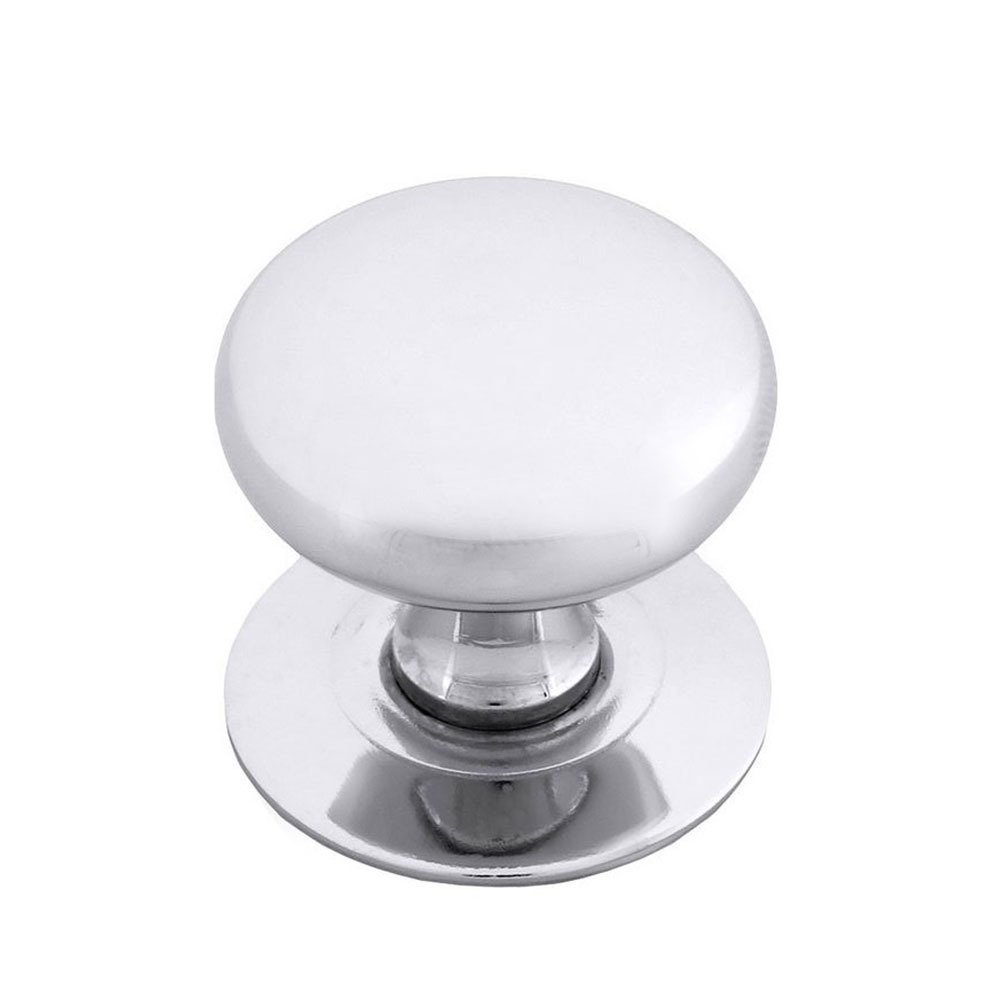 1 1/2" (38mm) Large Cabinet Knob in Bright Chrome